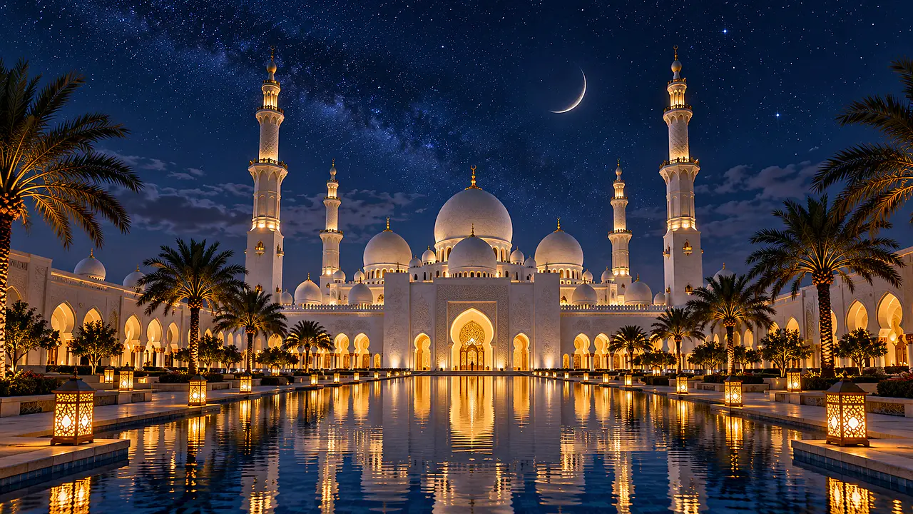 Ramadan Lune Dorée — Ordinateur
